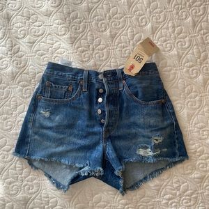 Brand new Levi’s high waisted shorts